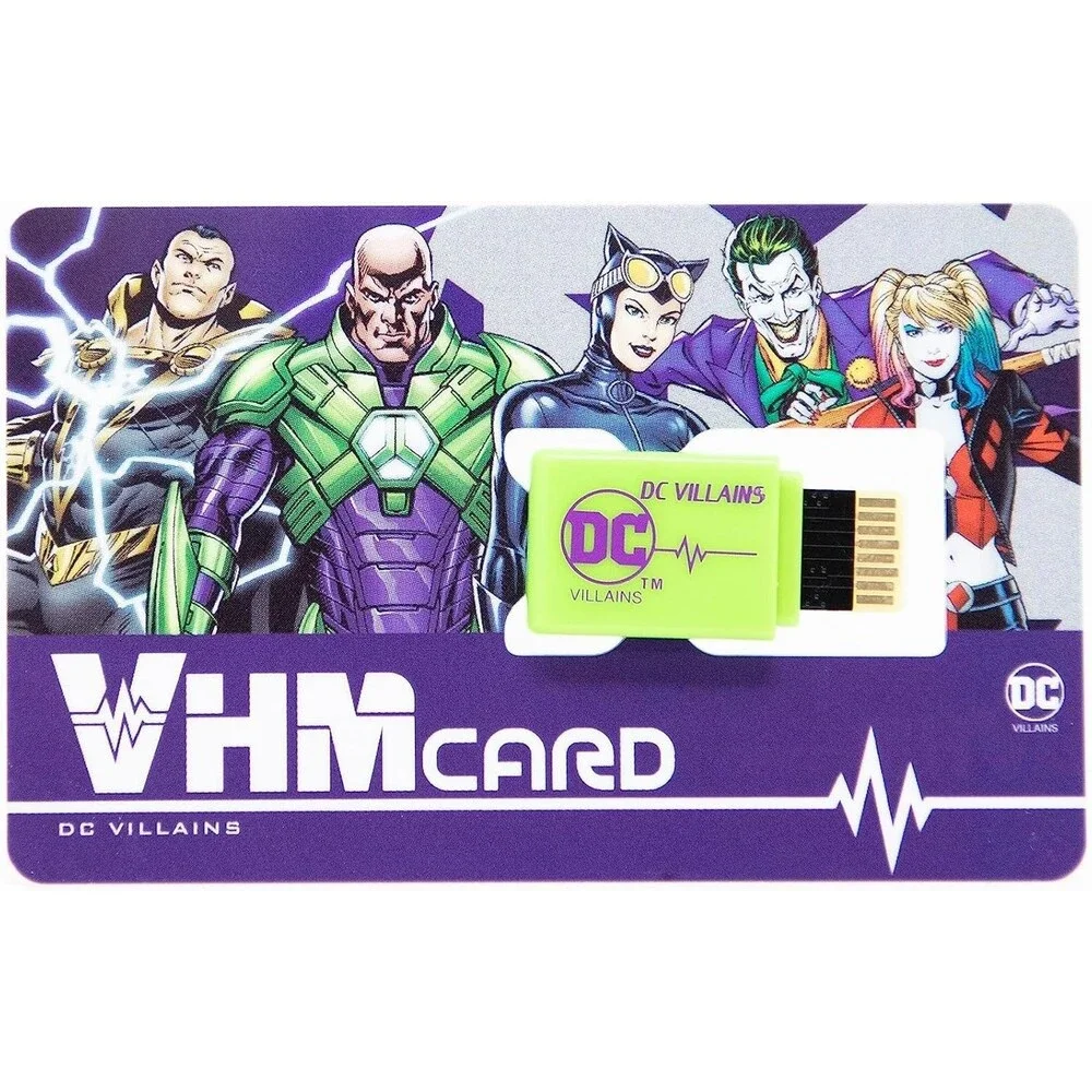 Bandai DC Memory Card Pack – DC Superhero Cards for Vital Hero Batman Band